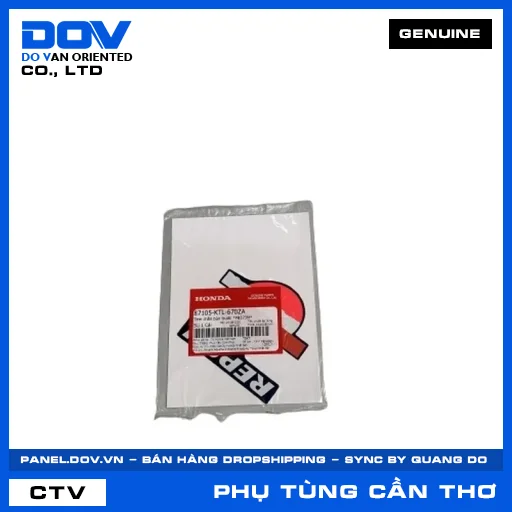 Tem chắn bùn trước *PB373M* (dè) WAVE ALPHA — 87105KTL670ZA