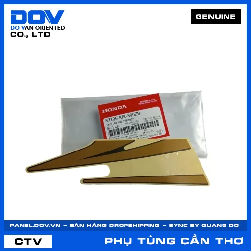 Tem cốp trái *YR183* — 87106KFL890ZB