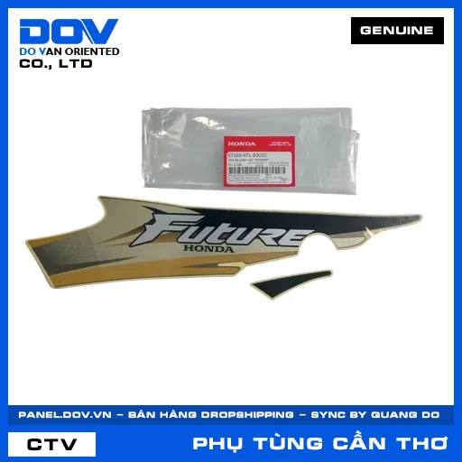 Tem ốp sườn trái *YR183M* — 87108KFL830ZC
