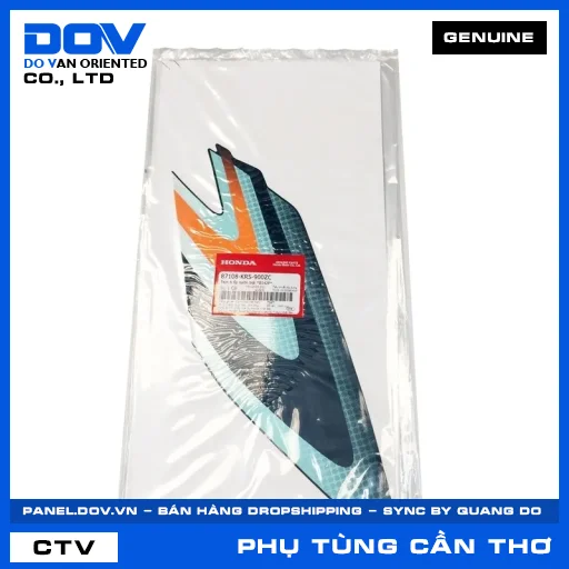TEM A ỐP SƯỜN TRÁI *B142P* WAVE ALPHA — 87108KRS900ZC
