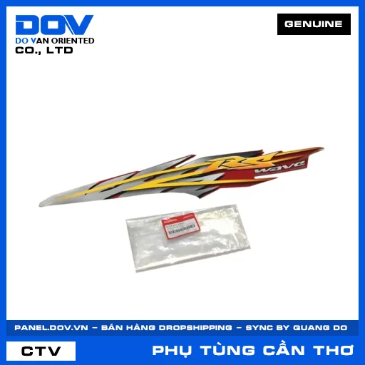 Tem ốp sườn trái *R263* WAVE ALPHA — 87108KTL640ZC