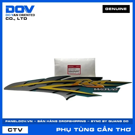 Tem ốp sườn trái *BG132M* WAVE ALPHA — 87108KTL640ZE