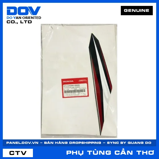 TEM B ỐP SƯỜN PHẢI *NHA69P* WAVE RSX 110 — 87113KWWV00ZA