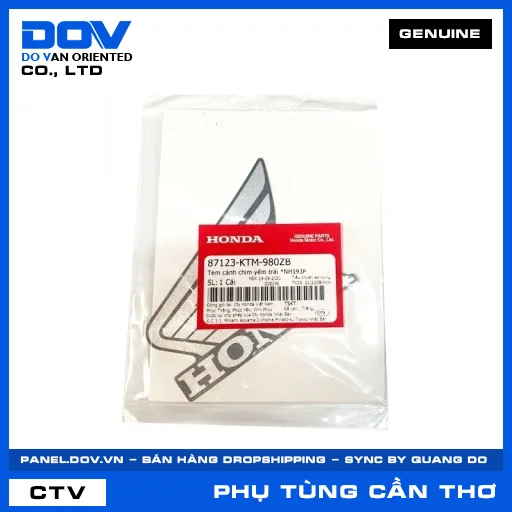 Tem cánh chim yếm trái *NH193P FUTURE NEO — 87123KTM980ZB