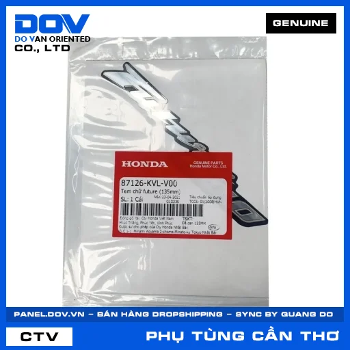 TEM CHỮ FUTURE (135MM) FUTURE NEO — 87126KVLV00