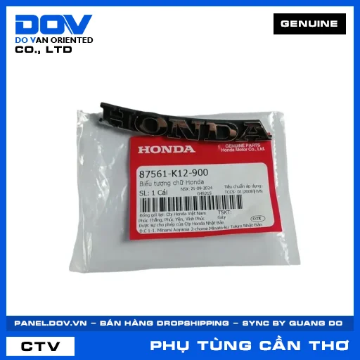 BIỂU TƯỢNG CHỮ HONDA LEAD 125 — 87561K12900