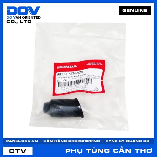CHỤP CAO SU ỐC KHOÁ GƯƠNG (kiếng) FUTURE 125, FUTURE NEO — 88113KTM970