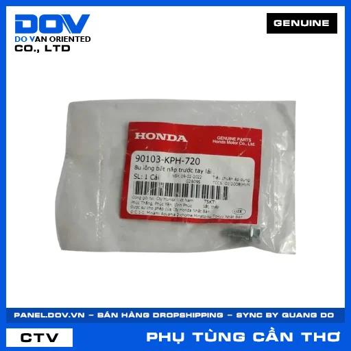 BU LÔNG BẮT NẮP TRƯỚC TAY LÁI FUTURE NEO, WAVE 100, WAVE ALPHA, WAVE RSX 110 — 90103KPH720