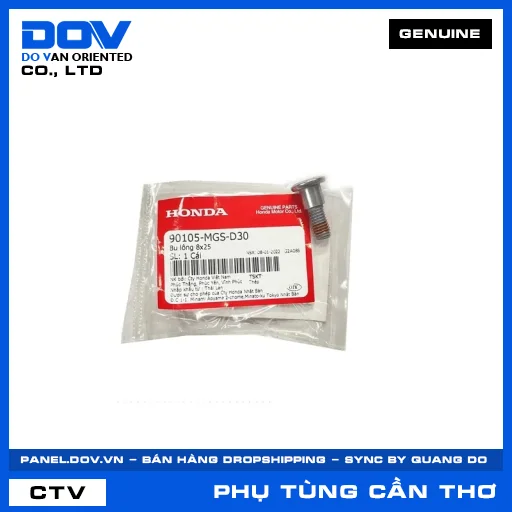 BU LÔNG 8X25 CB500F, CB500X, CB650R, CBR500R — 90105MGSD30
