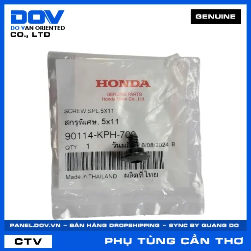 VÍT ĐẶC BIỆT 5X11 CB150R, CB300R, CB500X, GOLDWING — 90114KPH700