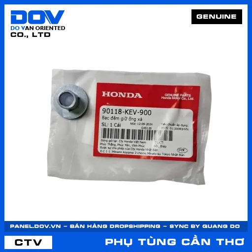 BẠC ĐỆM GIỮ ỐNG XẢ (pô) WAVE ALPHA — 90118KEV900