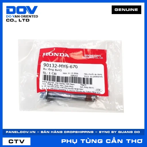 BU LÔNG 8X45 SH 125/150, SH 350 — 90132MY6670