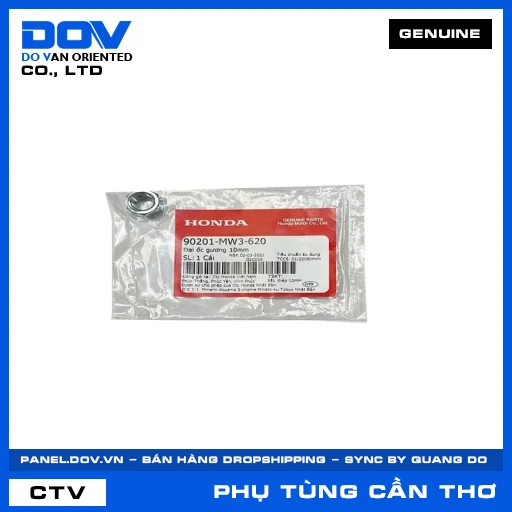 ĐAI ỐC GƯƠNG 10MM (kiếng) ADV350, AIR BLADE 110, AIR BLADE 125, BLADE 110 — 90201MW3620