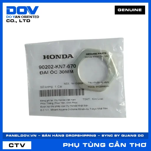 ĐAI ỐC 30MM AIR BLADE 110, AIR BLADE 125, AIR BLADE 125/150, AIR BLADE 125/160 — 90202KN7670