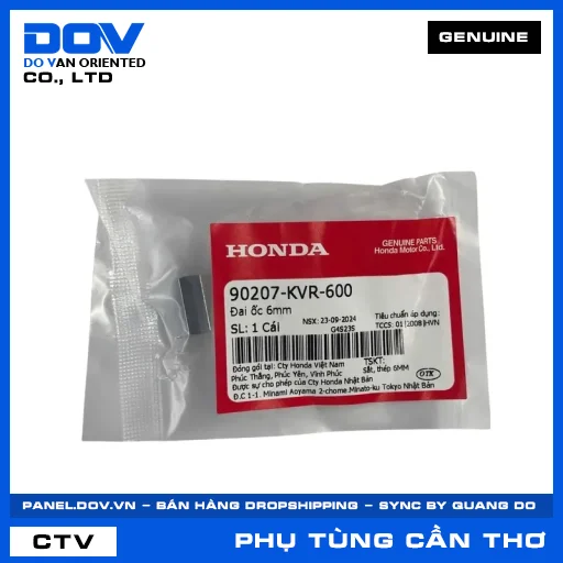 ĐAI ỐC 6MM WAVE ALPHA — 90207KVR600