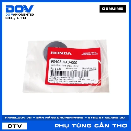 ĐỆM THEN HOA CHẶN 17MM SUPER DREAM, WAVE 100, WAVE ALPHA — 90403HA0000