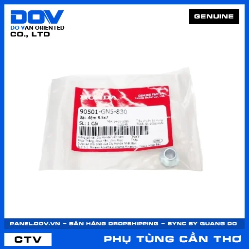 BẠC ĐỆM 8.5X7 CBR500R, WINNER 150 — 90501GN5830