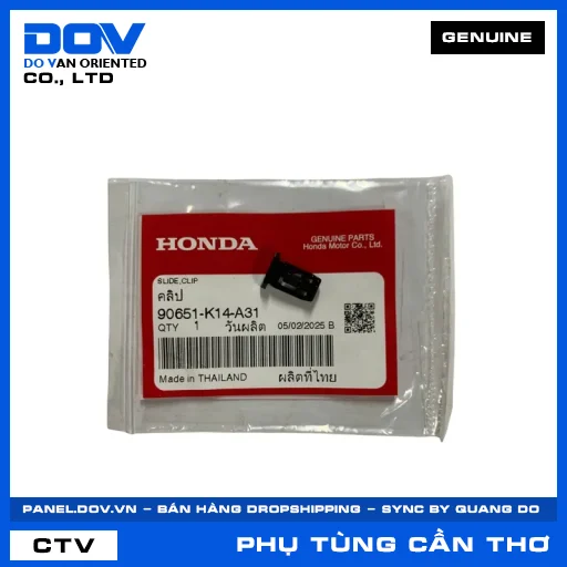 CHỐT TRƯỢT ADV350, CB150R, CB300R, CB350 H'NESS — 90651K14A31
