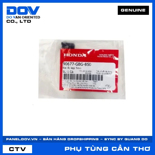 ĐAI ỐC KẸP 5MM AIR BLADE 125, AIR BLADE 125/150, AIR BLADE 125/160 — 90677GBG850