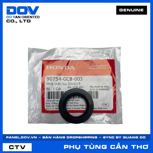 PHỚT CHẮN BỤI 20X32X5 SH 125/150, SH 125/160 — 90754GC8003