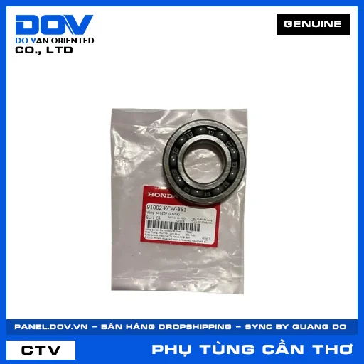 VÒNG BI 6207 AIR BLADE 110, CLICK 110 — 91002KCW851