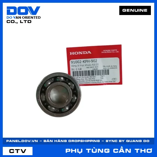 VÒNG BI TRỤC KHUỶU 63/22 — 91002KPH902