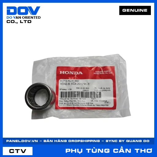 VÒNG BI ĐŨA 20X29X18 LEAD 110 — 91005KCW880