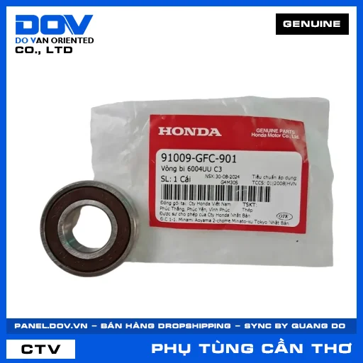 VÒNG BI 6004UU C3 LEAD 125 — 91009GFC901