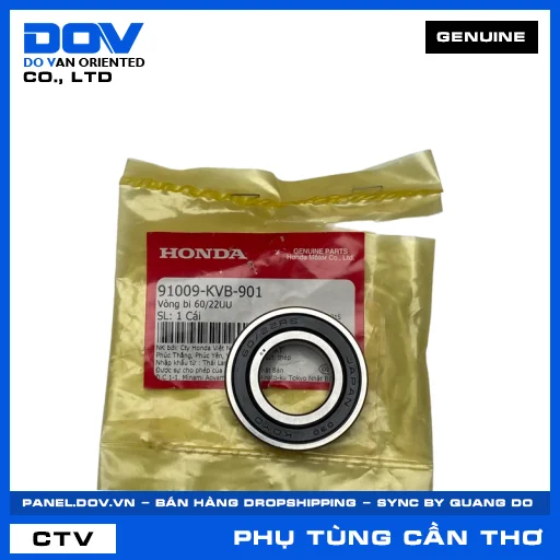 VÒNG BI 60/22UU AIR BLADE 110, CLICK 110, VISION 110 — 91009KVB901