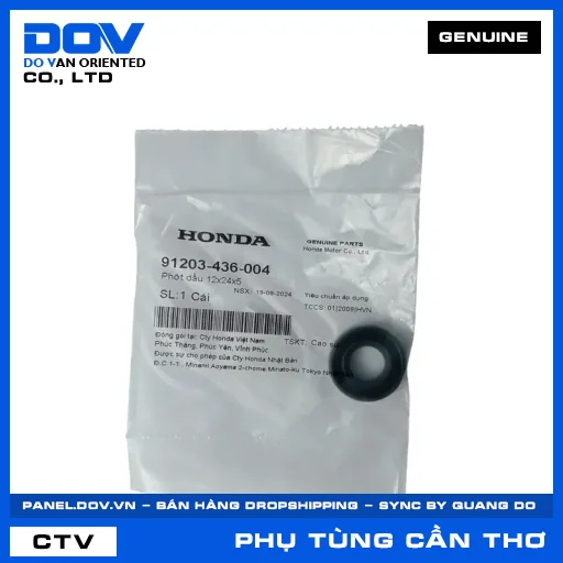 PHỚT DẦU 12X24X5 CLICK 110 — 91203436004