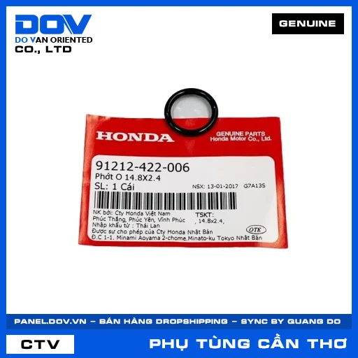 PHỚT O 14.8X2.4 CB1000R, CB150R, CB300R, CB350 H'NESS — 91212422006