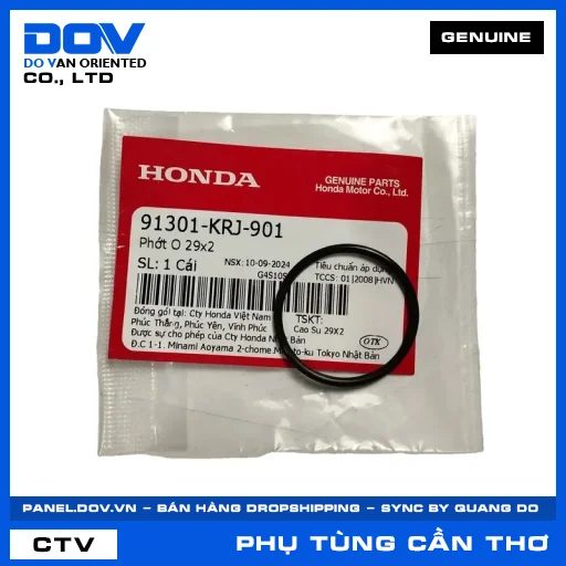 PHỚT O 29X2 AIR BLADE 125, AIR BLADE 125/150, LEAD 125, PCX — 91301KRJ901