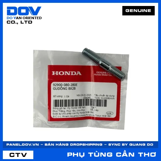 GUDÔNG 8X28 FUTURE 125, FUTURE NEO, MSX 125, SUPER CUB C125 — 92900080280E