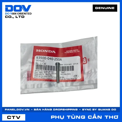 Vít 4x25 SH 125/150 — 93500040250A