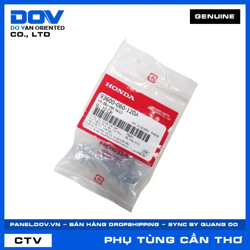 VÍT ĐẦU DẸT 6X12 — 93600060120A