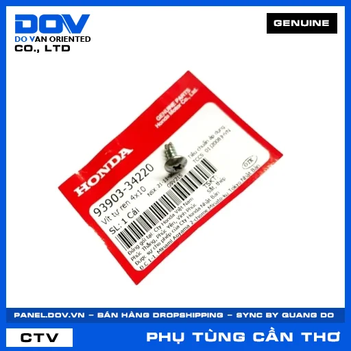 VÍT TỰ REN 4X10 AIR BLADE 125, CLICK 110 — 9390334220