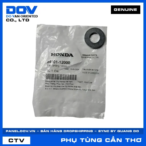 ĐỆM PHẲNG 12MM BLADE 110, CB250 NIGHTHAWK, DREAM 110, SUPER CUB C125 — 9410112000