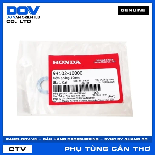 ĐỆM PHẲNG 10MM REBEL 300, REBEL 500, SH 350, SUPER DREAM — 9410210000