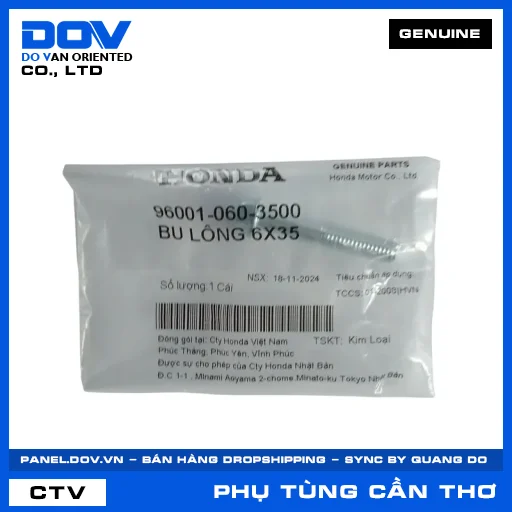 BU LÔNG 6X35 AIR BLADE 110, BLADE 110, CB150R, CBR150R — 960010603500