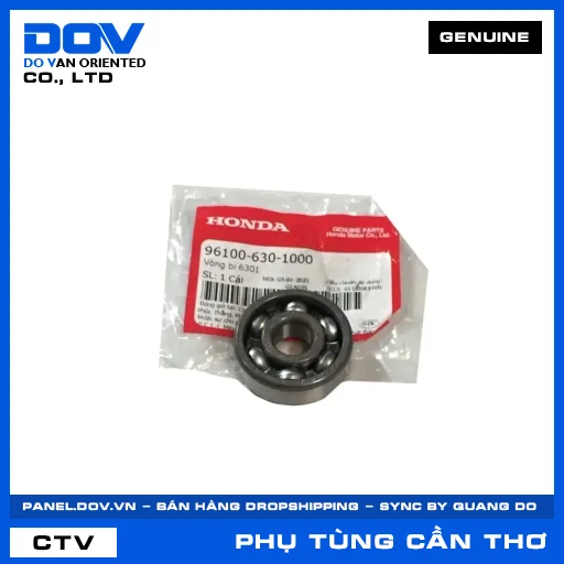 VÒNG BI 6301 AIR BLADE 110, CLICK 110, VISION 110 — 961006301000