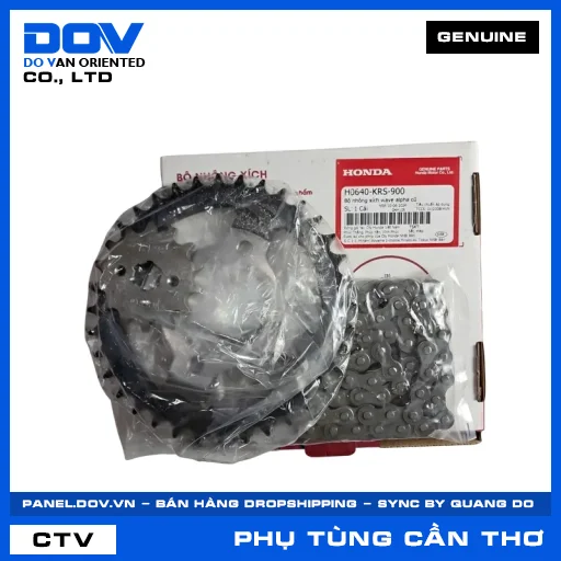 BỘ NHÔNG XÍCH WAVE (sên) — H0640KRS900
