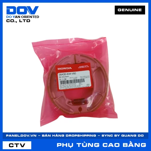 BỘ MÁ PHANH (bố thắng) AIR BLADE 125/150, AIR BLADE 125/160, LEAD 125, SH MODE — 06430K44V80