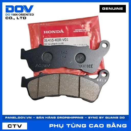 BỘ MÁ PHANH TRƯỚC (bố thắng) SH 125/150, SH 125/160 — 06455K0RV01