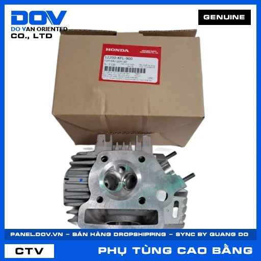 CỤM ĐẦU QUY LÁT SUPER DREAM, WAVE 100, WAVE ALPHA — 12200KFL900