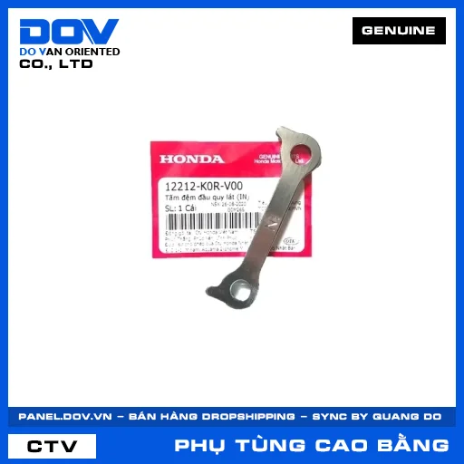 TẤM ĐỆM ĐẦU QUY LÁT (IN) AIR BLADE 125/160, LEAD 125, PCX 160, SH 125/150 — 12212K0RV00