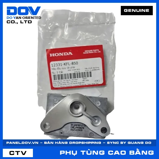 NẮP ĐẦU QUY LÁT PHẢI SUPER DREAM, WAVE 100, WAVE ALPHA — 12331KFL850
