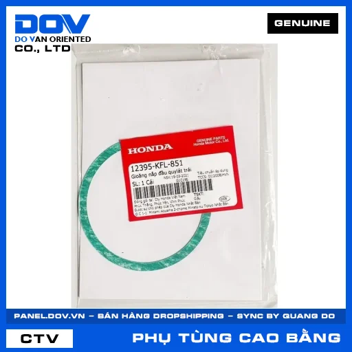 Gioăng nắp đầu quylát trái WAVE 100, WAVE ALPHA — 12395KFL851