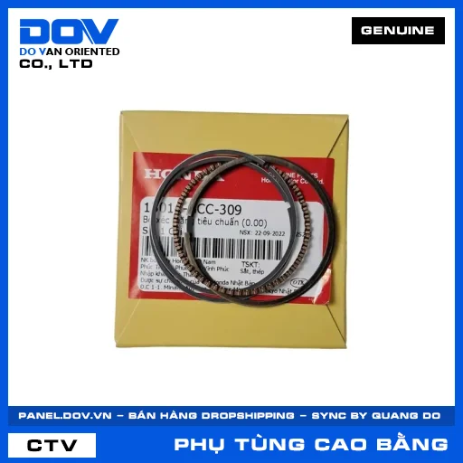 BỘ XÉC MĂNG TIÊU CHUẨN (0.00) AIR BLADE 110, CLICK 110 — 13011GCC309