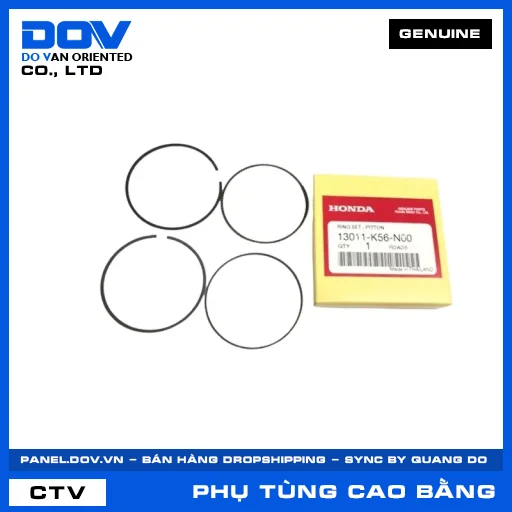 Bộ xéc măng tiêu chuẩn (0.00) CB150R, WINNER 150 — 13011K56N00