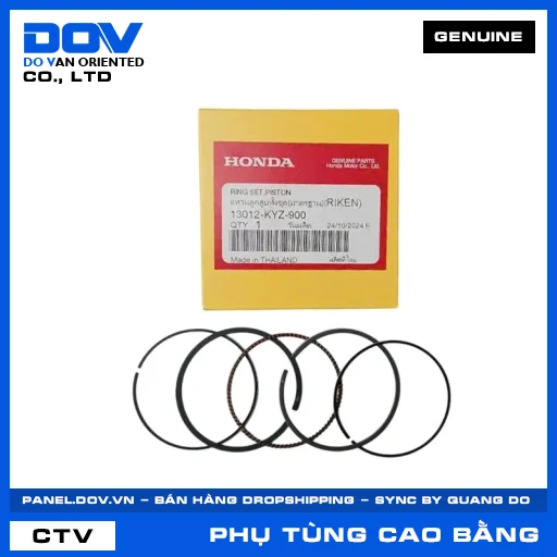 BỘ XÉC MĂNG TIÊU CHUẨN (0.00) FUTURE 125, MSX 125, SUPER CUB C125 — 13012KYZ900